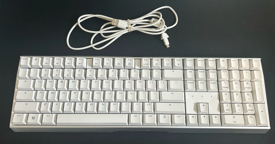 Cherry MX 3.0 S Wired Mechanical RGB Keyboard Aluminum w/MX Brown Switches. - Image 1 of 2