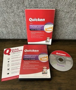 Intuit Quicken 2017 Premier pour Windows LIRE AVANT ACHAT !! - Photo 1/4