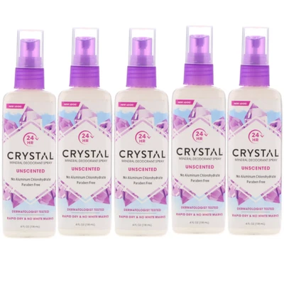 Crystal Mineral Deodorant Spray Unscented 4 fl.oz (Pack of 6) - Image 1 of 3