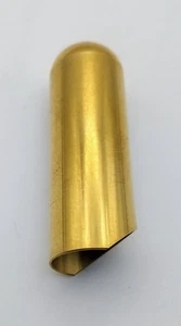 NEW The Rock Slide Polished Brass Guitar Slide Size Medium - Picture 1 of 1