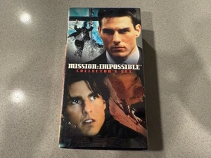 Mission Impossible Collector Set (2001 VHS) Mission: Impossible & M:I-2 - Sealed - Imagen 1 de 3
