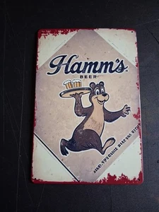 HAMMS beer 8x12 Reproduction Tin Sign - Picture 1 of 1