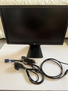 HP EliteDisplay E231 23" LED LCD FullHD 1080p @60Hz Monitor Screen VGA, DVI, DP - Afbeelding 1 van 5