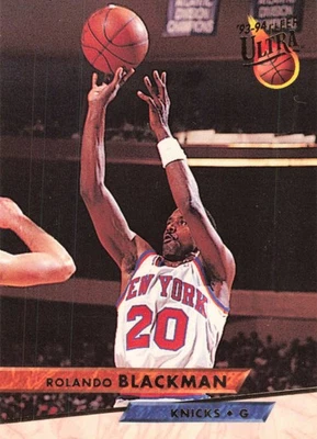 Rolando Blackman 1993-94 Ultra #125 New York Knicks Basketball - Image 1 of 2