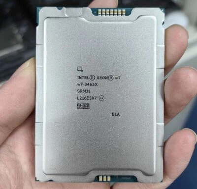 Intel Xeon w7-3465X QS FC-LGA16A LGA-4677 CPU Processor 2.5GHz 28-Core 75MB 300W - Image 1 of 2