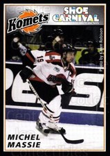2002-03 Fort Wayne Komets Shoe Carnival #13 Michel Massie