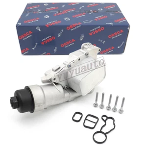 11428585235 Aluminum Oil Cooler Filter Housing for 2014-19 Mini Cooper BMW X1 X2 - Picture 1 of 6
