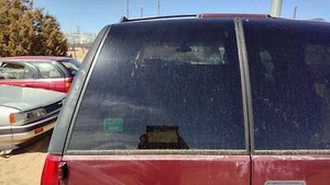 1995-2000 Gmc Yukon Driver Left Rear Back Glass Window Oem Barn Door 15745305 - Picture 1 of 5