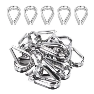 Rope Thimble 3/8"10mm Diameter M10 Stainless Steel Wire Rope Cable Thimble fo... - Picture 1 of 7