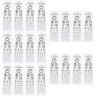 20 Pcs Visual Examination Chart Children ' Test Eye