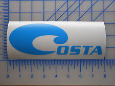 Costa Del Mar Sunglasses Logo 5.5" 7.5" 10" Decal Sticker Brine Fathom Jose Case