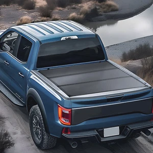 Tri-Fold Truck Bed Tonneau Cover for Ford F-150 | Styleside 5.5' Bed | 400lbs | - Picture 1 of 11