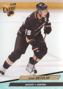 2012-13 Fleer Retro Hockey 1992-93 Ultra #92-1 Ryan Getzlaf