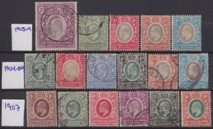 F-EX53986 ÁFRICA ORIENTAL UGANDA TERRITORIO BRITÁNICO 1903-07 USADO ALTO VALOR. - Imagen 1 de 2