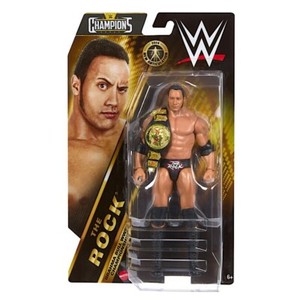 The Rock WWE Mattel Basic Champions Series 1 Wrestling Action Figure