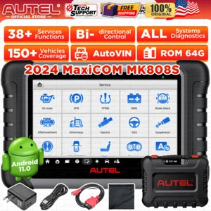 Autel MaxiCOM MK808S Scanner All System Diagnose Active Test Injector Coding - Picture 1 of 16