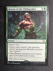 MTG #168 Return of the Wildspeaker Adventures in the Forgotten Realms Rare LP/NM - Picture 1 of 2