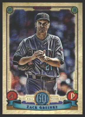 Zack Greinke #62 2019 Topps Gypsy Queen Arizona Diamondbacks - Image 1 of 2