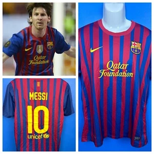 Nike Barcelona FC 2011/12 home Soccer Jersey Shirt XL La Liga - Bild 1 von 13