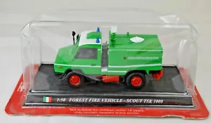 DelPrado Scout TSX 1000 Forest Fire Vehicle 1:50 Scale Mint Unopened Box - Picture 1 of 12