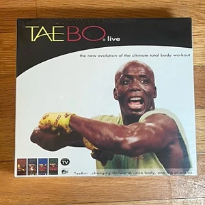 Tae Bo Live! - Billy Blanks LOT OF 4 - VHS Fitness Workout Tapes BRAND NEW - Picture 1 of 4