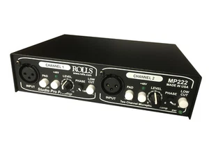 Rolls MP222 Two Channel Studio Microphone / Line Preamp (Hand built in the USA) - Picture 1 of 3