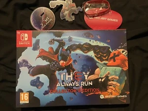 They Always Run Collector's Edition SWITCH Red Art Games New 1000 Copies - Picture 1 of 2