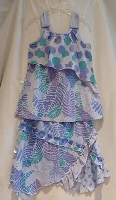 Naartjie Niñas Ropa 2 Piezas Falda Conjunto Morado Talla Grande 6 Años Vista Nuevo Con Etiquetas Foto 1 de 4