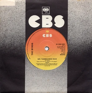 THE BYRDS - MR. TAMBOURINE MAN / TURN TURN, TURN - 60's - 7" VINYL - Picture 1 of 2