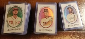 2017 Topps Allen & Ginter Hot Box Foil.  Choose from the Drop Down.