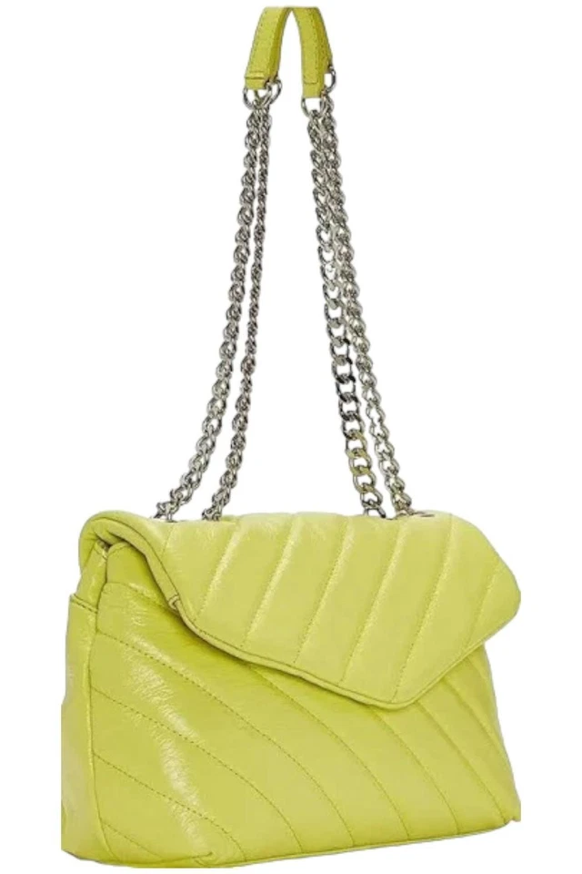 Большая стеганая сумка через плечо Vince Camuto Ottys цвет лимонной горчицы - Изображение 1 из 1