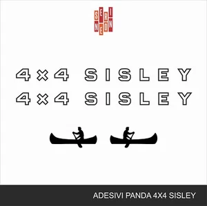 Kit adesivi stickers PANDA 4X4 SISLEY - Imagen 1 de 2