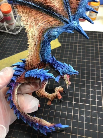 custom 3d printing gk resin Monster Hunter   statue figure   painted Cover
