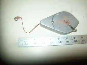 Vintage Strait-Line Products Chalk Line Reel Carpentry Collectible Aluminum Body - Picture 1 of 6