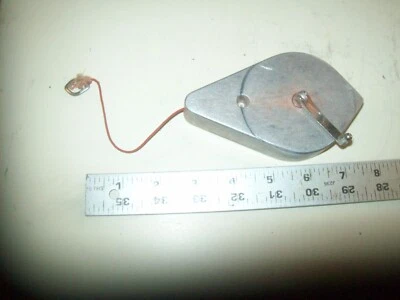 Vintage Strait-Line Products Chalk Line Reel Carpentry Collectible Aluminum Body - Image 1 of 4