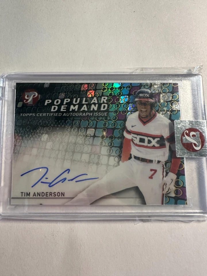 K116,510 - 2022 Topps Pristine Popular Demand Auto #PDATA Tim Anderson - Image 1 of 1