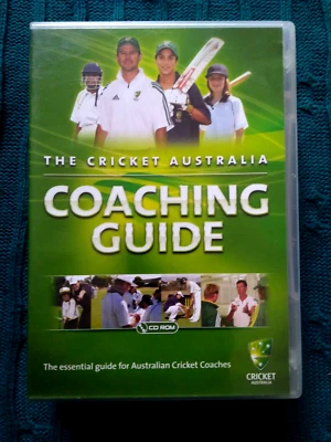 The Cricket Australia: Coaching Guide (PC CD-ROM) 2007 LIKE NEW FREE LOCAL POST - Image 1 of 2