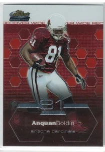 Tarjeta de novato Topps Finest Anquan Boldin 2003 # 64 - Imagen 1 de 2