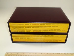 National Geographic Magazine - Lot of 12 - 1994 Slip Cover Case Holder Included - Picture 1 of 24