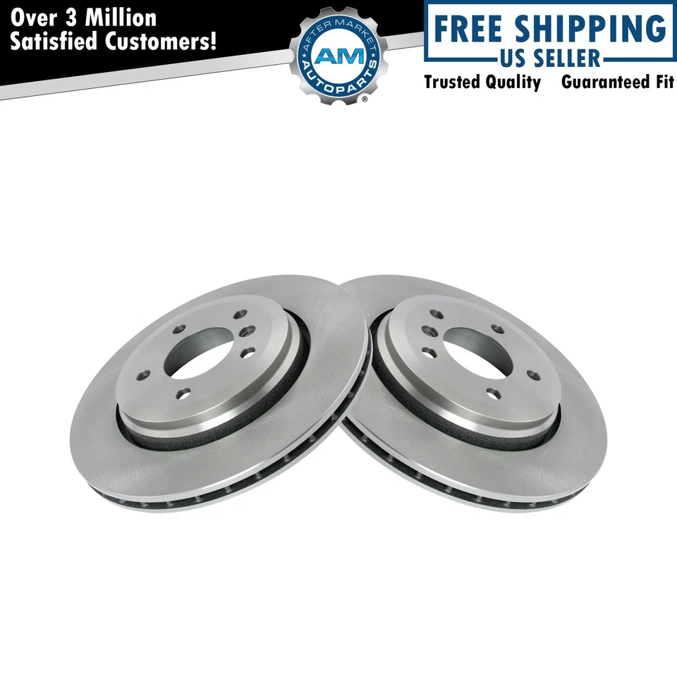 Juego de rotores de freno trasero para BMW 330Ci 2001-2005 330i 330xi 2001-2006 Foto 1 de 3