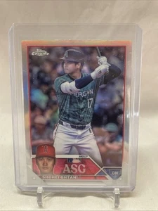 2023 Topps Chrome Update Shohei Ohtani ASG Refractor SP ASGC-6 Dodgers Angels - Picture 1 of 4