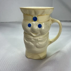 Pillsbury Doughboy 1979 Plastikbecher Becher 4,5" gebeizt - Bild 1 von 7