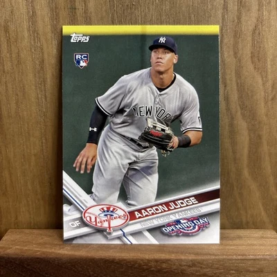 2017 Topps Opening Day - Aaron Judge #147 Fielding (RC) New York Yankees Rookie - Image 1 of 2