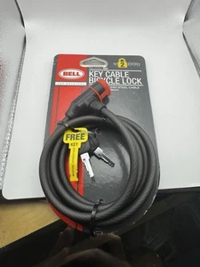 NEW KEY CABLE BICYCLE LOCK BELL BALLISTIC 400 NEW Bike Lock (2 Keys) Steel Cable - Picture 1 of 1