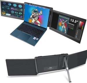 Teamgee Extender Portable Triple Moniteur P2 PRO 13,3" FHD 1920x1080 IPS USB-C - Photo 1/7