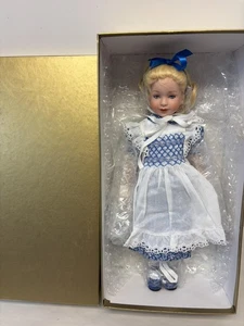 ROBERT TONNER 14 ZOLL PORZELLANPUPPE ALICE IM WUNDERLAND 52/200 - Bild 1 von 7