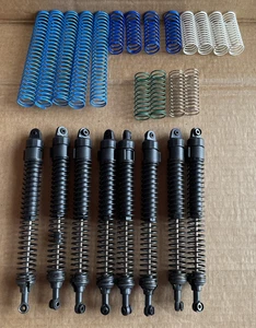 RC Stoßdämpfer 8er Set und Suspension Coils - Bild 1 von 4