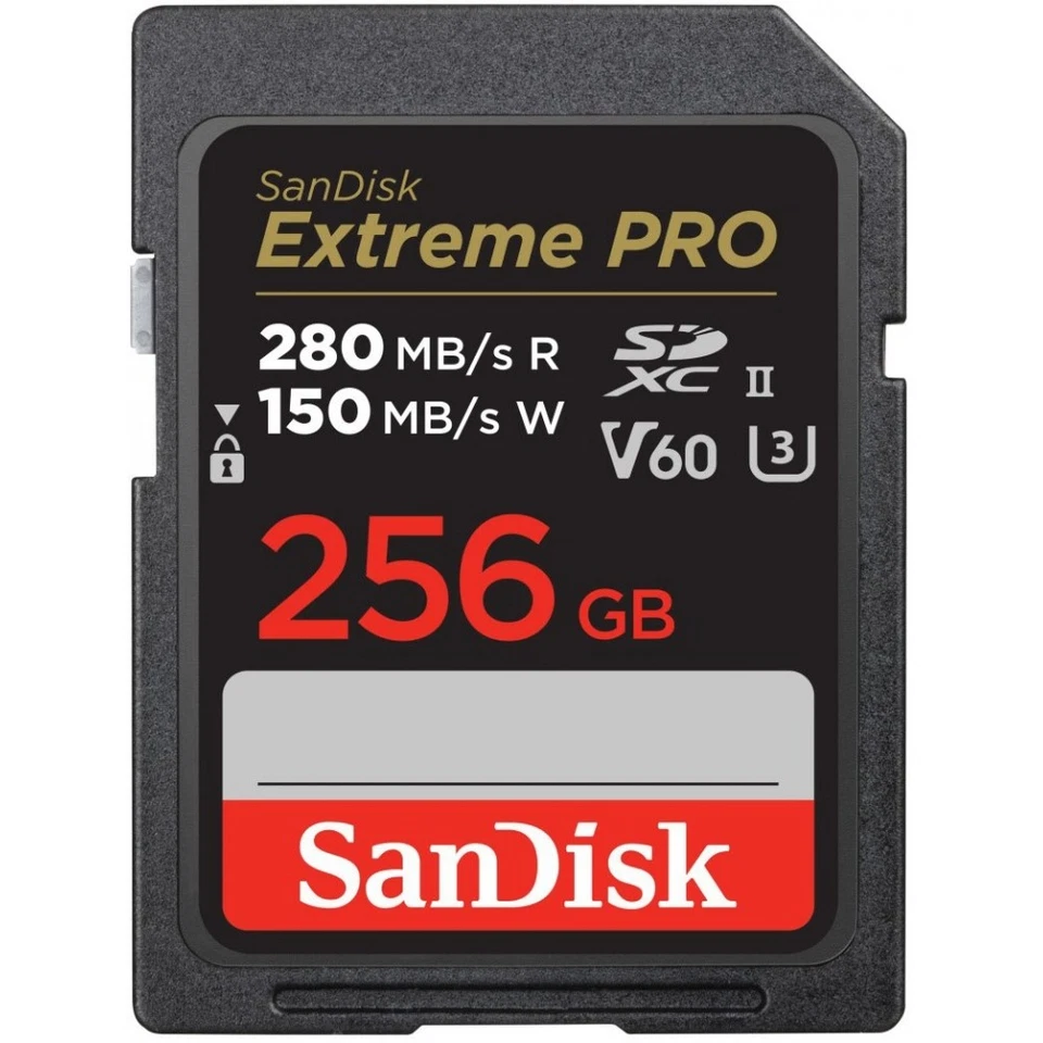 SanDisk Extreme Pro 256GB Class 10 SDXC Speicherkarte (SDSDXEP-256G-GN4IN)