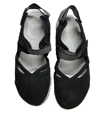 Easy Spirit Women's ESPLASH Mary Jane Black Flat Size 7 W NEW - image 1 of 4