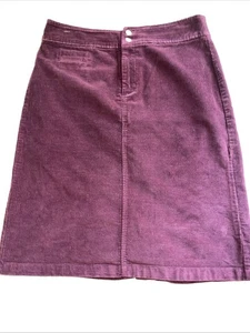 Orvis Cordrock burgunderrot Retro Academia mit Taschen Damengröße 10 - Bild 1 von 10